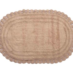 ΠΑΤΑΚΙ oval (60cm x 100cm) μπεζ
