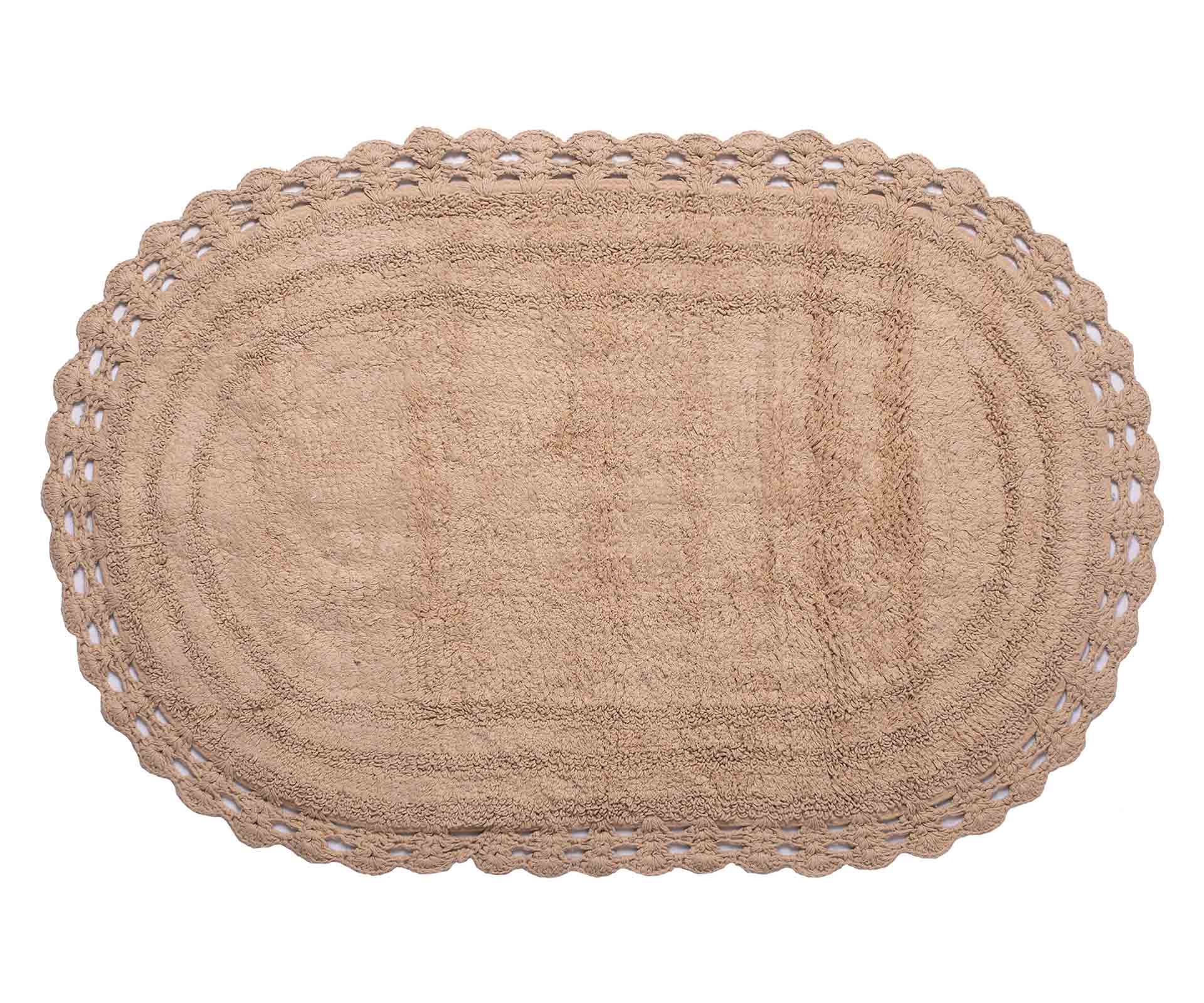 ΠΑΤΑΚΙ oval (70cm x 140cm) μπεζ