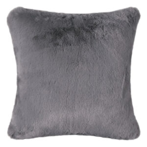 ΜΑΞΙΛΑΡΟΘΗΚΗ RABBIT FUR (45cm x 45cm) DARK GREY