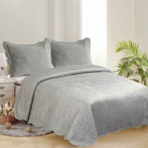 ΚΟΥΒΕΡΛΙ SUPERSOFT ΛΑΧΟΥΡΙ (220cm x 240cm + 2 x 50cm x 70cm ) γκρί